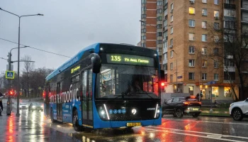 Новые выделенные полосы начнут работать в Москве 13 декабря