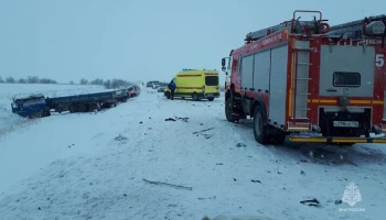 Пять человек погибли в массовом ДТП в Оренбургской области