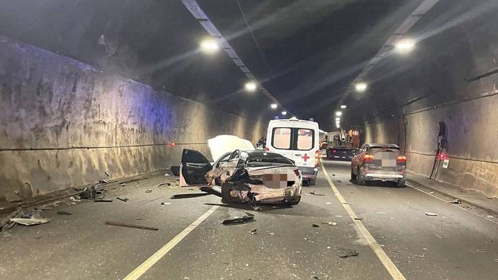 Появились подробности смертельного ДТП в Лефортовском тоннеле
