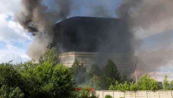ТАСС: в сгоревшем во Фрязине здании не было систем оповещения и пожаротушения