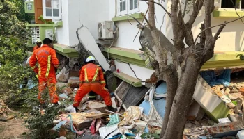 Спасатели МЧС РФ прибыли в Мьянму для ликвидации последствий землетрясения