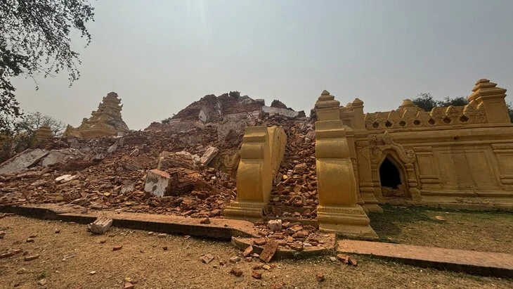 Количество жертв землетрясения в Мьянме превысило 3,7 тыс человек Количество жертв землетрясения в Мьянме превысило 3,7 тыс человек