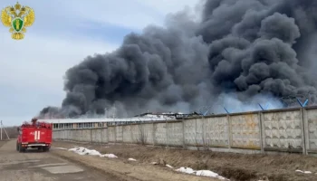 Открытое горение на складе в Марий Эл ликвидировано