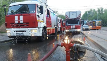 Пожар в здании на юге-востоке Москвы ликвидирован