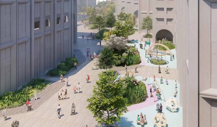 Бочкарев: Благоустроенное пространство с двором-садом появится в районе Дорогомилово