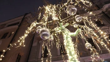 Архитектурно-художественная подсветка будет работать в Москве всю новогоднюю ночь