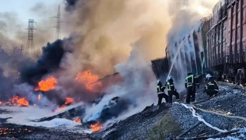 СК возбудил дело после столкновения фуры с поездом в Смоленской области
