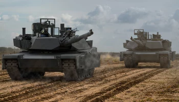 Американские танки Abrams появились в Курской области