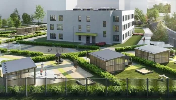 Отделочные работы начались в строящемся детском саду во Внукове Отделочные работы начались в строящемся детском саду во Внукове