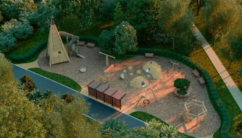 Более 40% работ выполнены по реабилитации части территории парка "Москворецкий"