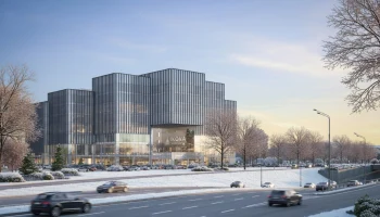 В Новой Москве продолжается строительство делового комплекса по программе создания новых рабочих мес