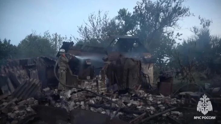 Два человека погибли в пожаре в Антрацитовском районе ЛНР