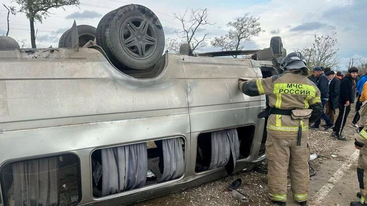 Число пострадавших в ДТП с микроавтобусом в Дагестане увеличилось до 19