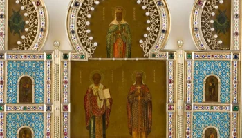 Лувр получил созданную мастером Дома Фаберже икону, принадлежавшую императору Николаю II