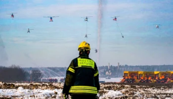 Учения по предотвращению природных пожаров прошли в Москве