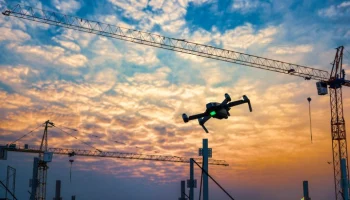 Пожар произошел в белгородском Строителе после атаки беспилотника