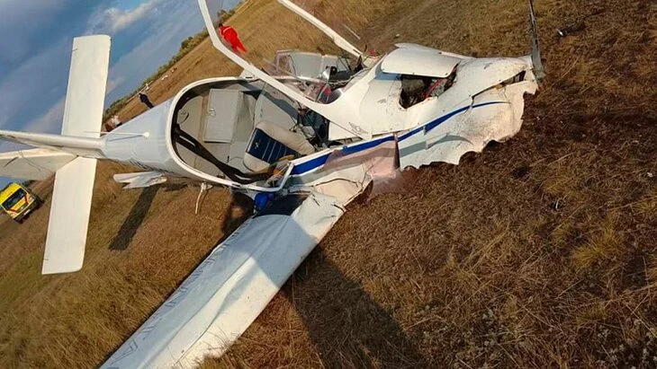 Легкомоторный самолет разбился на севере Казахстана Легкомоторный самолет разбился на севере Казахстана