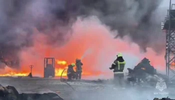 Ликвидировано открытое горение на производстве в Красногорске