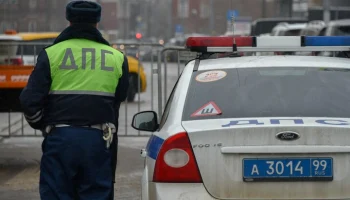 Несколько автомобилей столкнулось на МКАД в районе Метрогородка