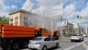 Аэрацию воздуха провели в Москве на фоне жары