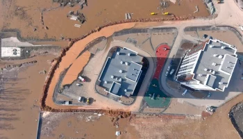 В южной части Оренбурга снизили давление в сети водоснабжения