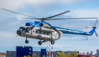 Вертолет Ми-8Т вынужденно приземлился в Тверской области из-за неполадок