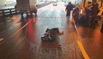 Водитель сбил упавшего со свода тоннеля мужчину на севере Москвы