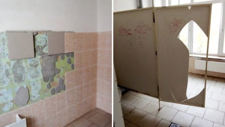 Проверку проведут в школе Омска после жалоб на осыпающуюся плитку и мышей Проверку проведут в школе Омска после жалоб на осыпающуюся плитку и мышей