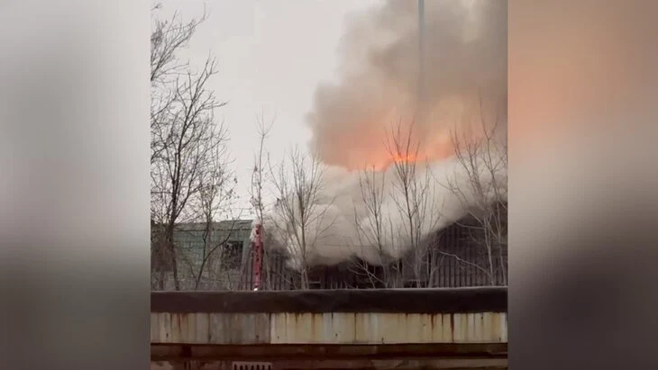 Пожар в банном комплексе в Химках локализован Пожар в банном комплексе в Химках локализован