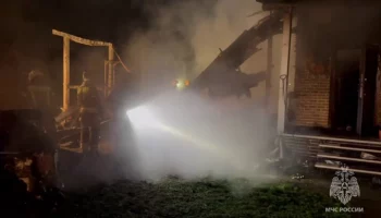 Семилетний мальчик погиб на пожаре в частном доме в ТиНАО