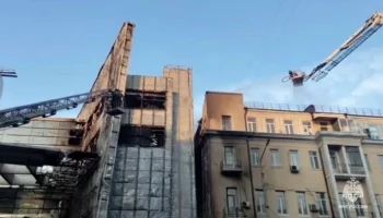 Пожар полностью ликвидирован на крыше ТЦ в Ростове-на-Дону