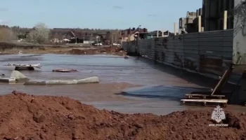 Уровень воды в реке Урал у Оренбурга вырос на 69 см за сутки