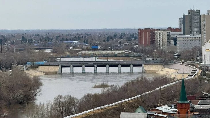 Уровень воды в Тоболе у Кургана поднялся до 547 см Уровень воды в Тоболе у Кургана поднялся до 547 см