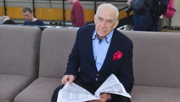 Актер Александр Пашутин встретился с контрактниками в Едином пункте отбора на военную службу в Москв