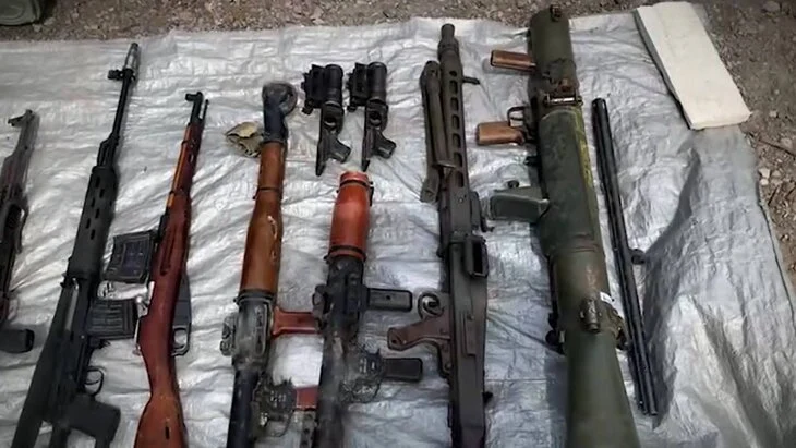В ДНР обнаружен заминированный схрон с вооружением