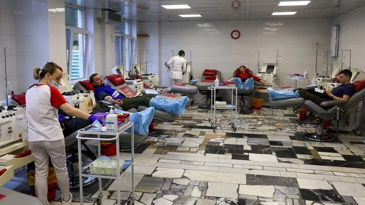 Москвичи сдали более двух тонн крови для пострадавших в "Крокусе" Москвичи сдали более двух тонн крови для пострадавших в "Крокусе"