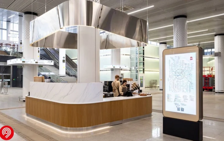 Новое кафе открыли на станции &laquo;Нижегородская&raquo; в Московском метрополитене