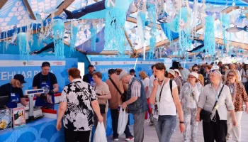Гости фестиваля "Рыбная неделя" приобрели более 22 тонн рыбы и морепродуктов