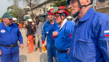 Более 30 человек обратились к врачам МЧС РФ после землетрясения в Мандалае