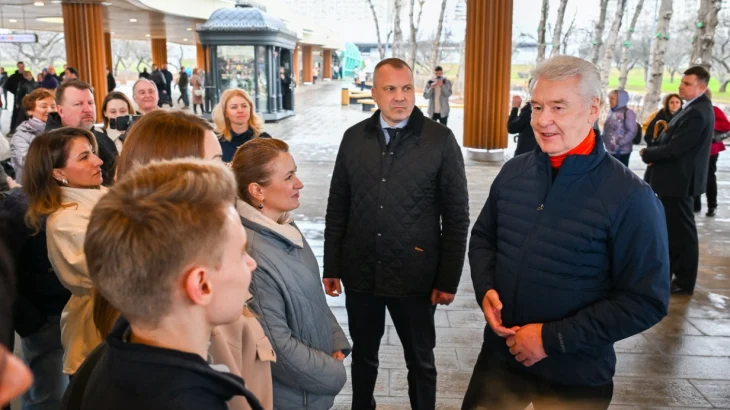 Сергей Собянин: Завершено создание городского вокзала Славянский Бульвар Сергей Собянин: Завершено создание городского вокзала Славянский Бульвар