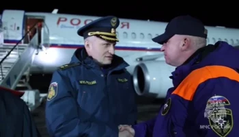 Глава МЧС прибыл в Курганскую область