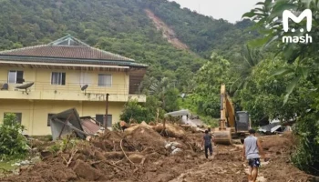 Восемь человек погибли при сходе оползня на Пхукете