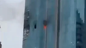 Появились кадры с последствиями взрыва в башне «Грозный-Сити» Появились кадры с последствиями взрыва в башне «Грозный-Сити»