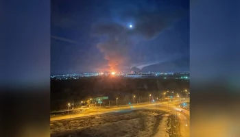 Открытое горение на Куйбышевском НПЗ ликвидировано