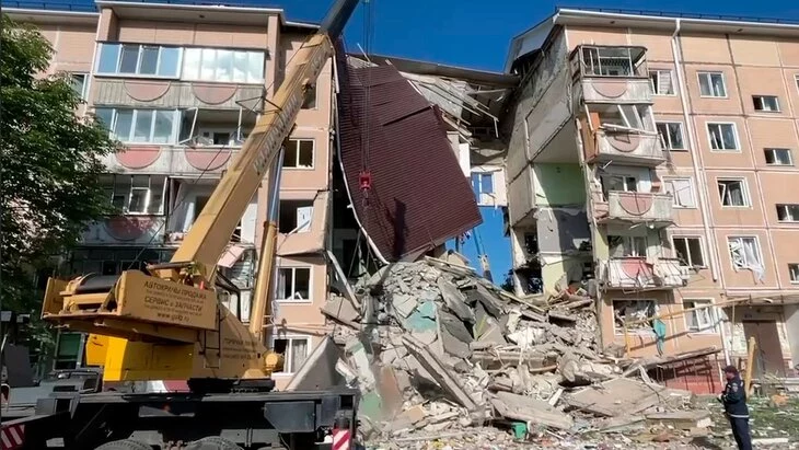 Число раненых при обрушении подъезда в Шебекине выросло до 7 Число раненых при обрушении подъезда в Шебекине выросло до 7