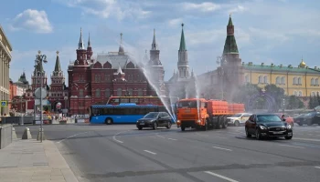 Городские службы Москвы трижды проведут аэрацию из-за жары