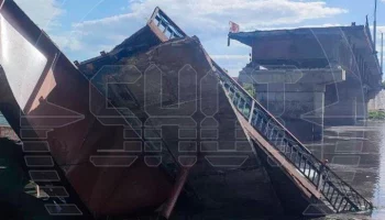 ВСУ уничтожили мост через реку Сейм в Курской области