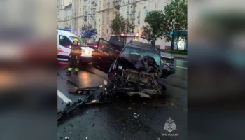 Один человек погиб и два пострадали в результате ДТП на Кутузовском проспекте