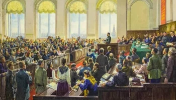 Считавшуюся пропавшей картину Герасимова представят в новом ЭКСПО на ВДНХ