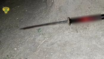 Убивший человека катаной мужчина задержан в Москве